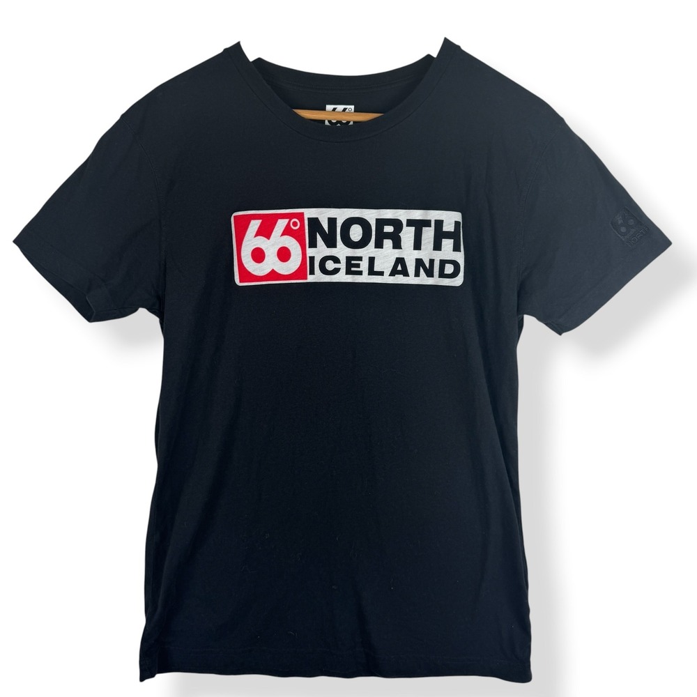 66 North Iceland Logo‎ T Shirt Size Small Gorpcore Nordic Streetwear Outdoor